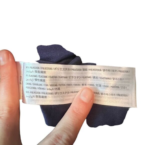 NWT! Hollister navy glittery dress. Size xs - Picture 5 of 11